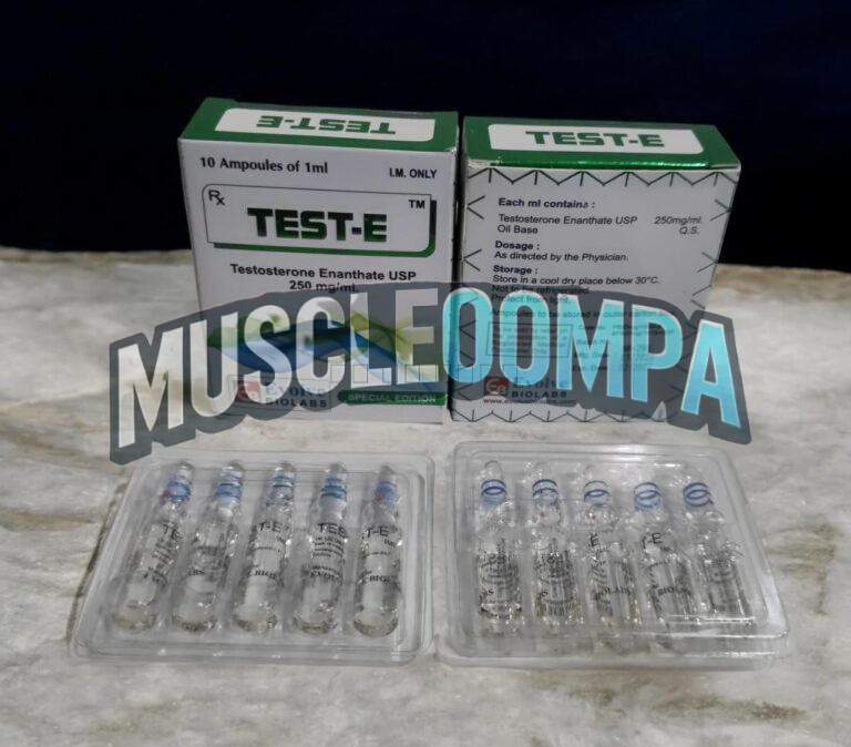 테스트 E (테스토스테론 에난테이트 Testosterone Enanthate 250mg/ml) photo review